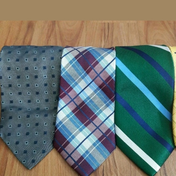 Nautica Mens Neckties Lot of 6 100% SILK Ties - Picture 3 of 6